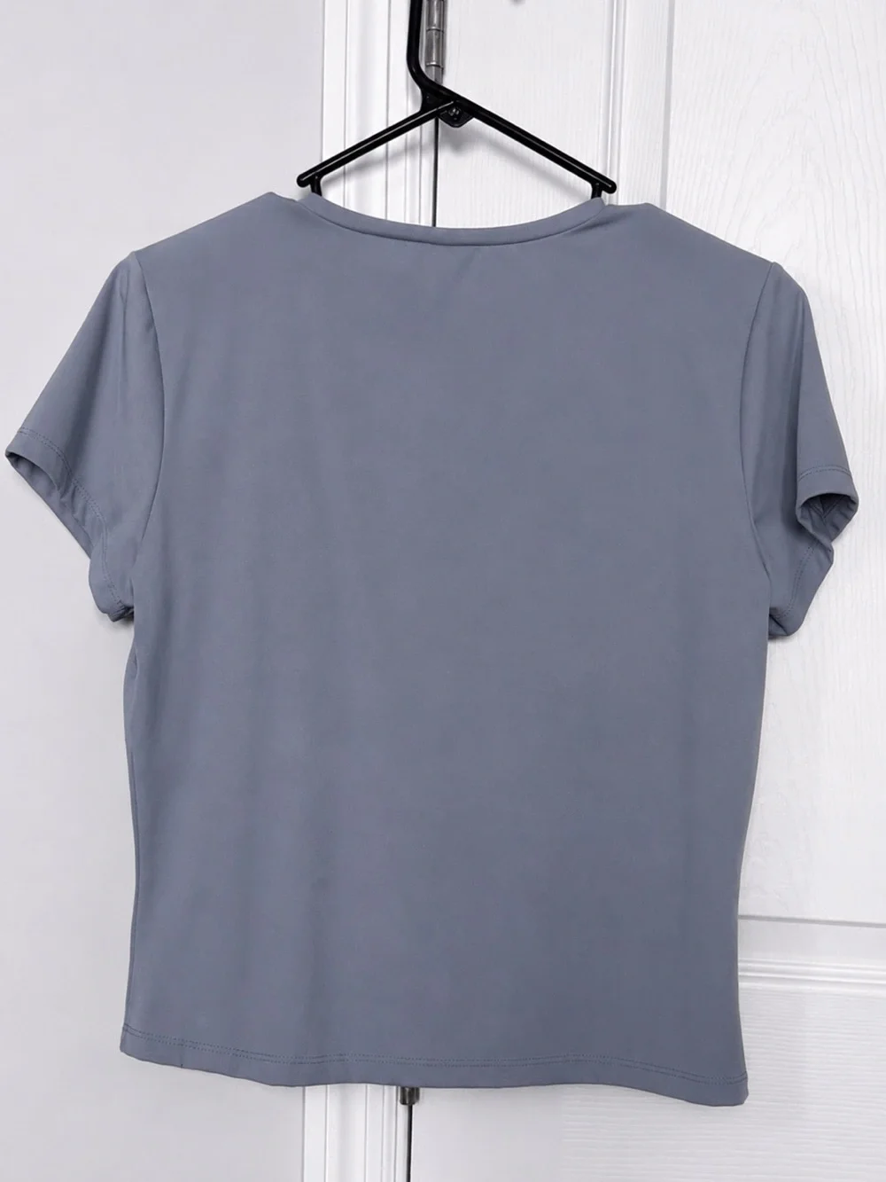 SPLASH Light Blue Baby Tee Crop Short Sleeve T-shirt Women’s Size Medium